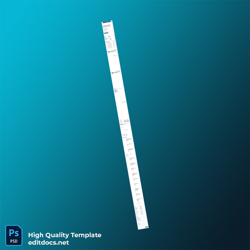 Canada BMO Bank Statement Template in Word and PDF formats