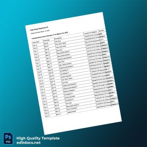 Canada Document Type Template in Word and PDF formats