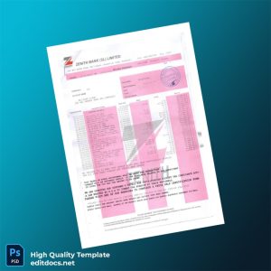 Country_ Bank_Issuer_ Document Type_ Bank Savings Statement Editable Bank Savings Statement Template in Word and PDF formats